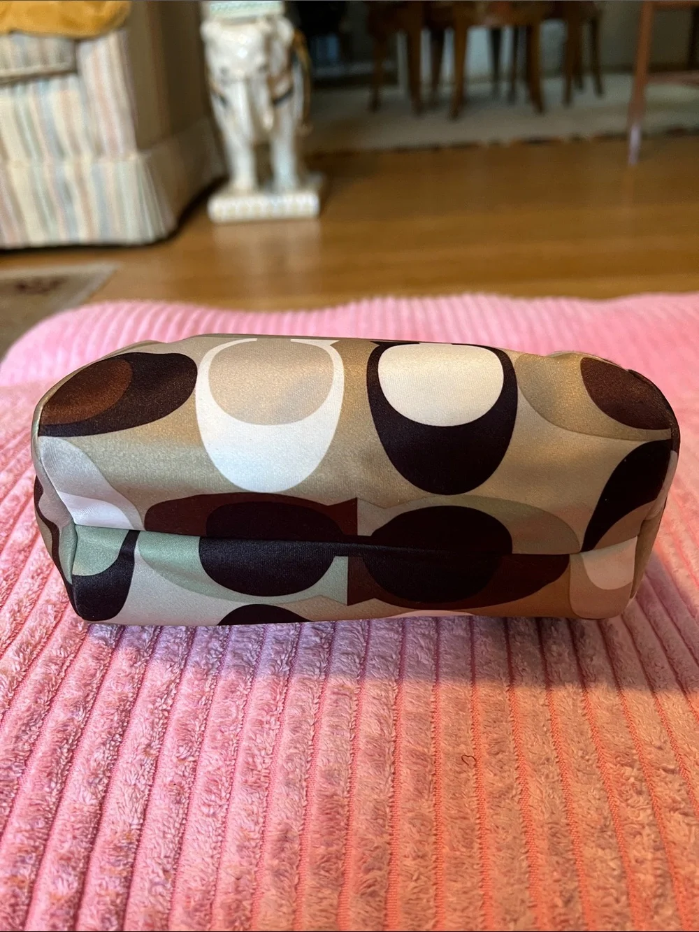 Coach 2007 Op Art Cosmetic Pouch-EUC